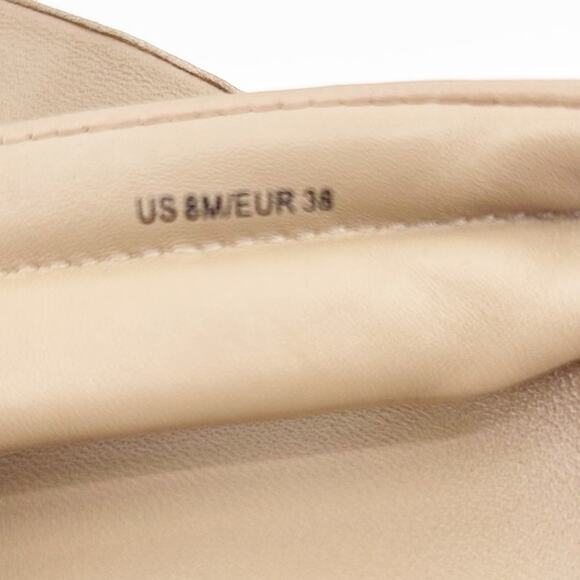 Vince Tan Leather Thong Espadrille Sandals Padded Casual Resort Womens Size 8 - Picture 10 of 11